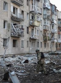 Ruský útok na Charkov (fotografie z 27. března 2024)